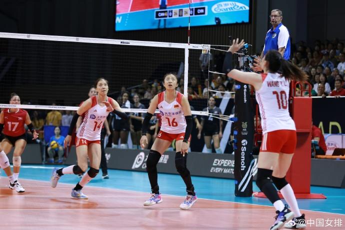 中国女排巴黎奥运资格赛首败 输给加拿大队